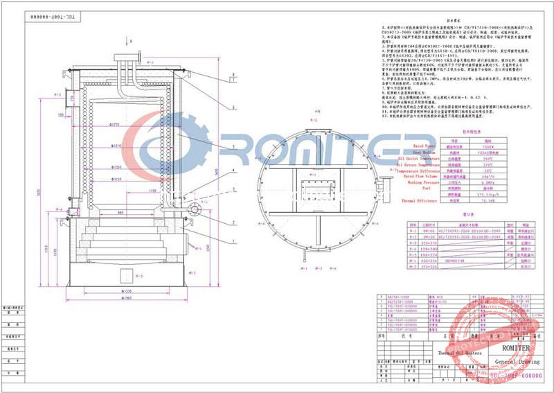 YGL-700KW-Coal-Fired-Thermal-Oil-Boiler-Thermal-Oil-Heater